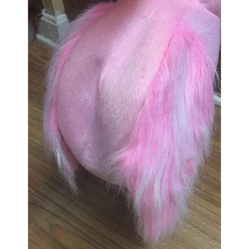 Pink Flamingo Hat Party Costume Tropical Animal Bird Theme Beach Size Adult